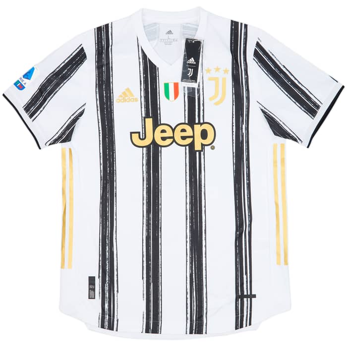 2020-21 Juventus Authentic Home Shirt Alex Sandro #12 (L)