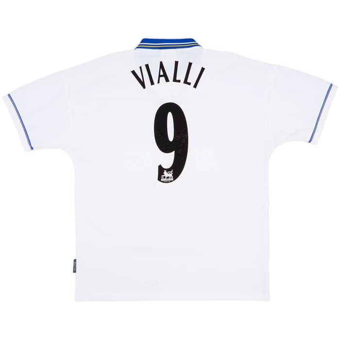 1998-00 Chelsea Away Shirt Vialli #9 - 8/10 - (XL)