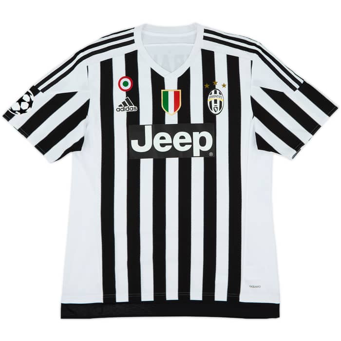 2015-16 Juventus Authentic Home Shirt Dybala #21 - 9/10 - (XL)