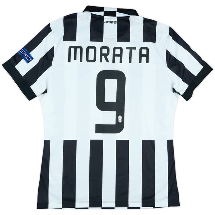 2014-15 Juventus Authentic Home Shirt Morata #9 - 8/10 - (XL)