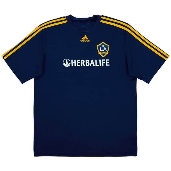 2007 LA Galaxy adidas Training Shirt Beckham #23 - 7/10 - (L)