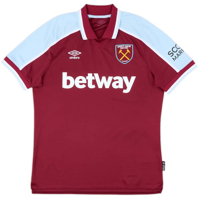 2021-22 West Ham Home Shirt Bowen #20 - 9/10 - (L)