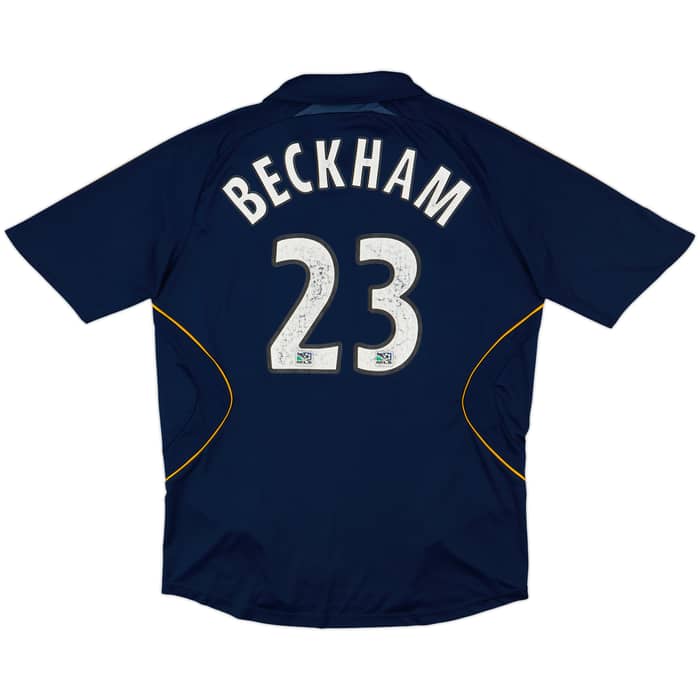2007-08 LA Galaxy Away Shirt Beckham #23 - 5/10 - (L)