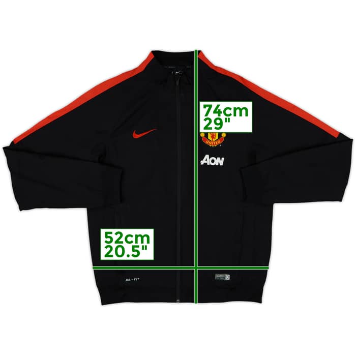 2014-15 Manchester United Nike Track Jacket - 8/10 - (M)