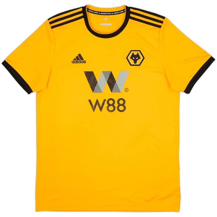 2018-19 Wolves Home Shirt Raul #9 - 8/10 - (L)