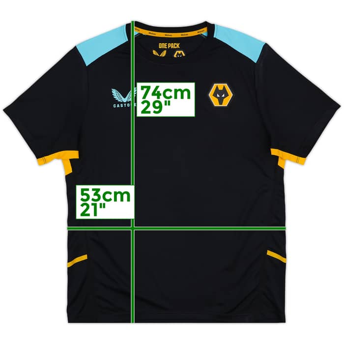2021-22 Wolves Castore Training Shirt - 8/10 - (L)