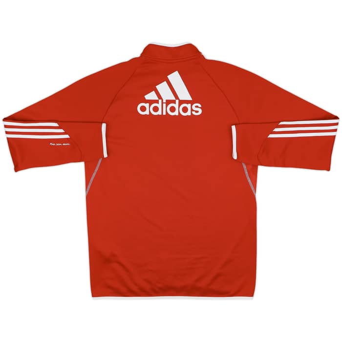 2013-14 Bayern Munich adidas 1/4 Zip Drill Top - 5/10 - (L)
