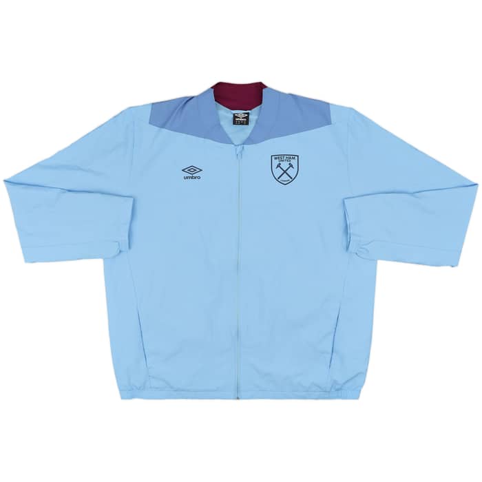 2018-19 West Ham Umbro Hooded Rain Jacket - 10/10 - (4XL)