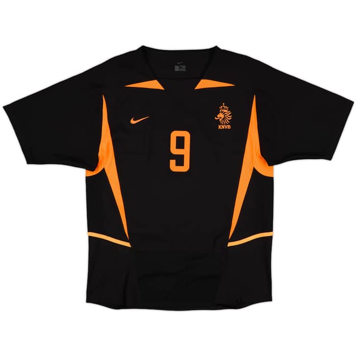 2002-04 Netherlands Away Shirt V.Nistelrooy #9 - 8/10 - (S)