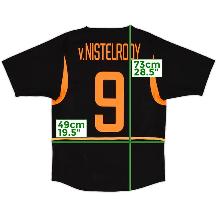 2002-04 Netherlands Away Shirt V.Nistelrooy #9 - 8/10 - (S)