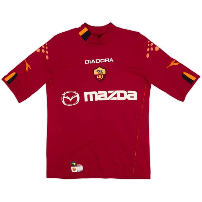 2003-04 Roma Home Shirt Totti #10 - 6/10 - (S)