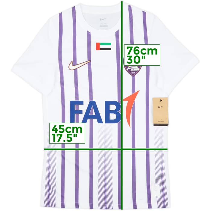 2023-24 Al Ain Authentic Away Shirt (S)