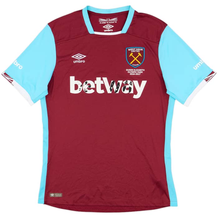 2016-17 West Ham Home Shirt - 4/10 - (L)