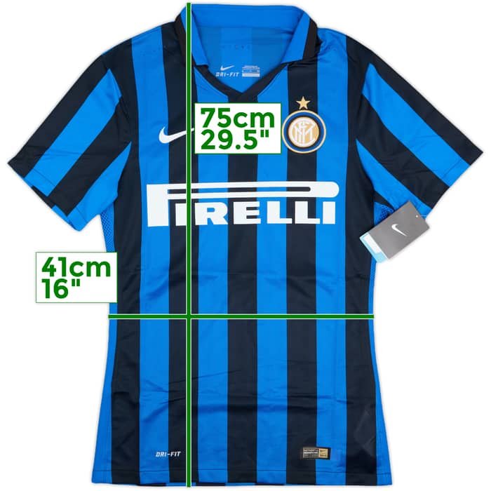 2015-16 Inter Milan Authentic Home Shirt (S)