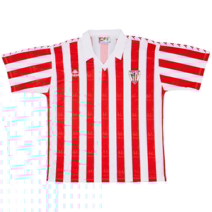 1991-93 Athletic Bilbao Home Shirt - 8/10 - (XL)