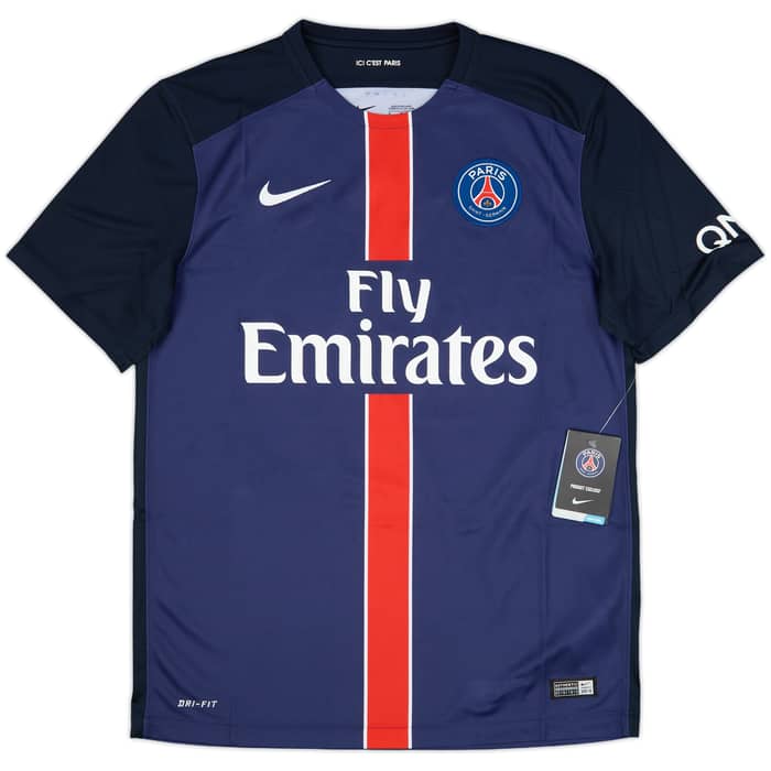2015-16 Paris Saint-Germain Home Shirt Ibrahimovic #10 (M)