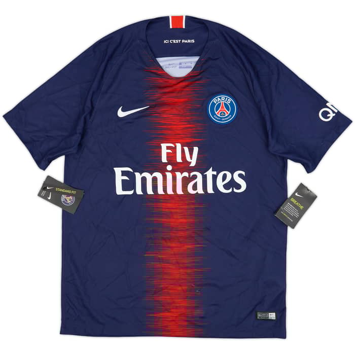 2018-19 Paris Saint-Germain Home Shirt Mbappe #7 (M)