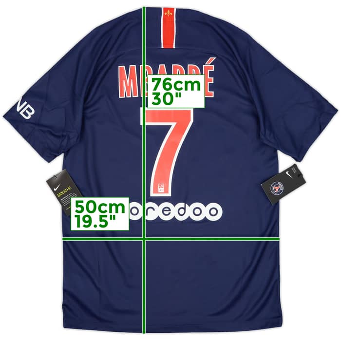 2018-19 Paris Saint-Germain Home Shirt Mbappe #7 (M)
