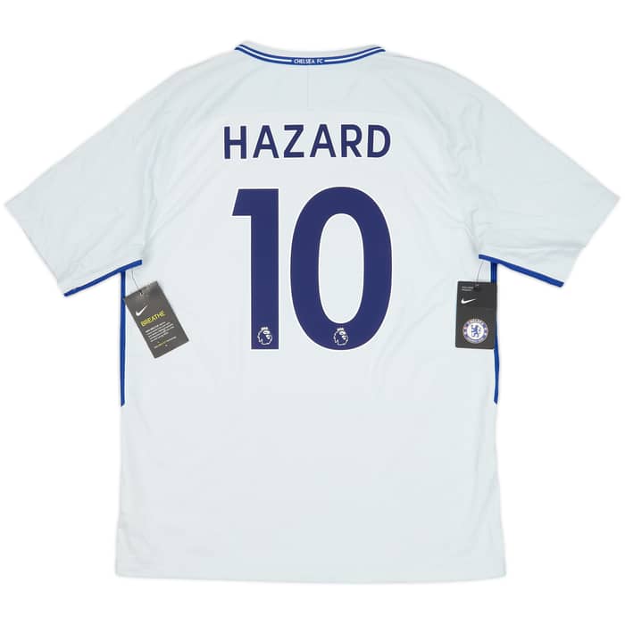 2017-18 Chelsea Away Shirt Hazard #10 (L)
