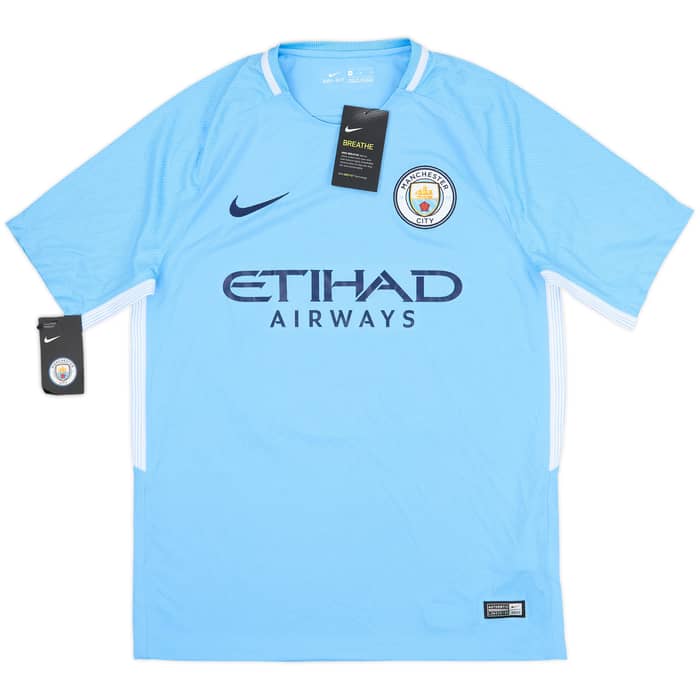 2017-18 Manchester City Home Shirt Kun Aguero #10 (M)