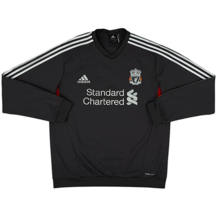 2011-12 Liverpool adidas Sweat Top - 8/10 - (L/XL)