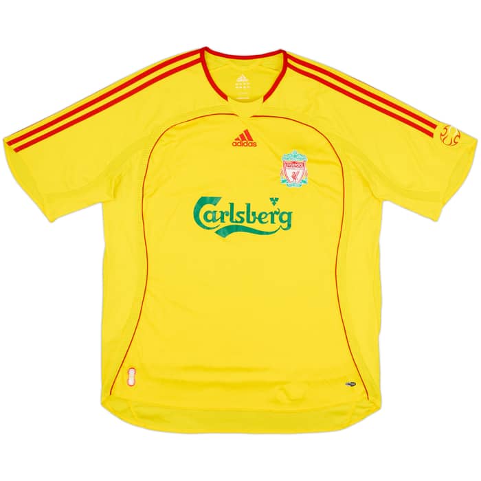 2006-07 Liverpool Away Shirt Gerrard #8 - 7/10 - (XL)
