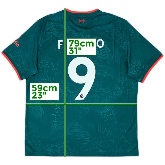 2022-23 Liverpool Third Shirt Firmino #9 - 10/10 - (XL)