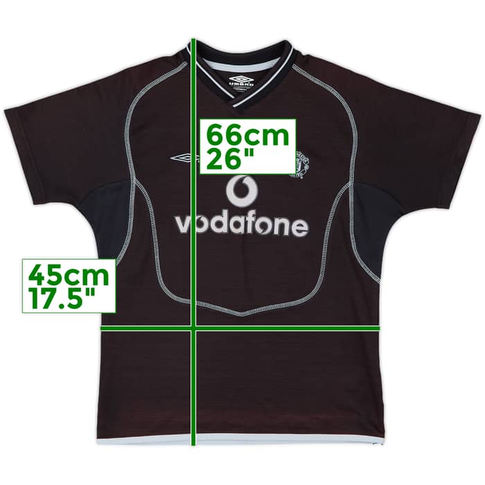 2000-02 Manchester United GK Shirt - 8/10 - (L.Boys)