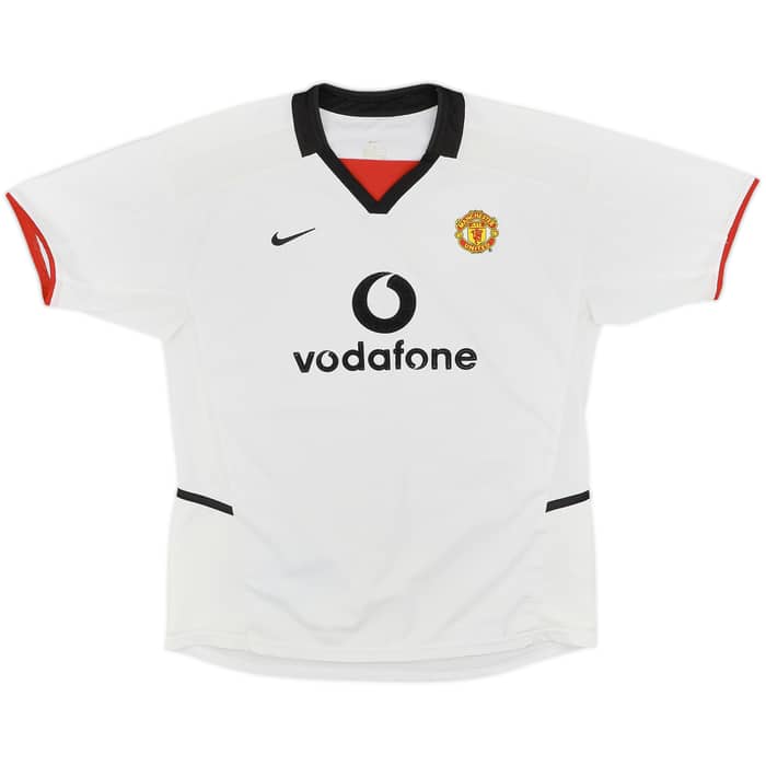 2002-03 Manchester United Away Shirt - 8/10 - (XL.Boys)