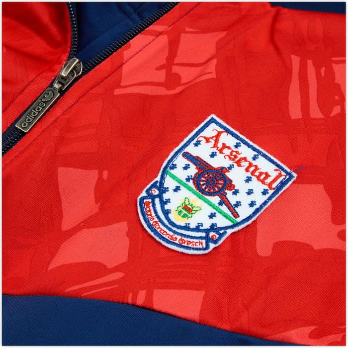 1990-92 Arsenal adidas Full Tracksuit - 10/10 - (L)