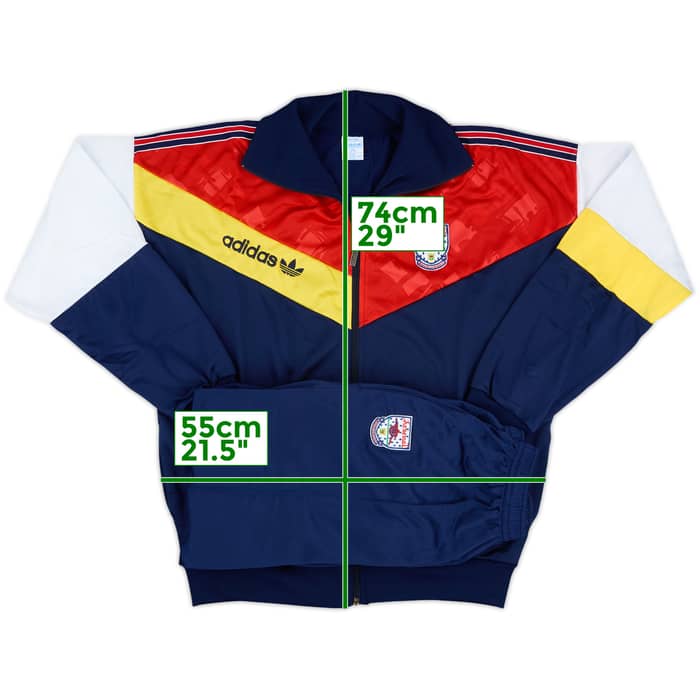 1990-92 Arsenal adidas Full Tracksuit - 10/10 - (L)