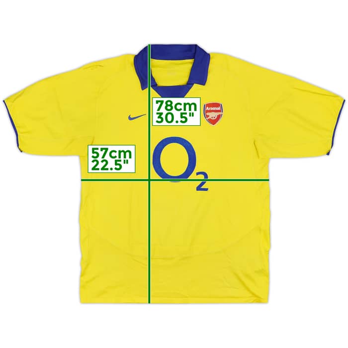 2003-05 Arsenal Away Shirt - 3/10 - (L)