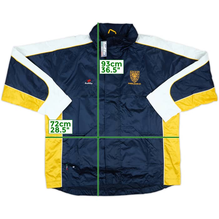 1998-00 Wimbledon Lotto Hooded Rain Jacket (XL)