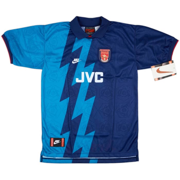 1995-96 Arsenal Away Shirt Wright #8 (XL.Boys)