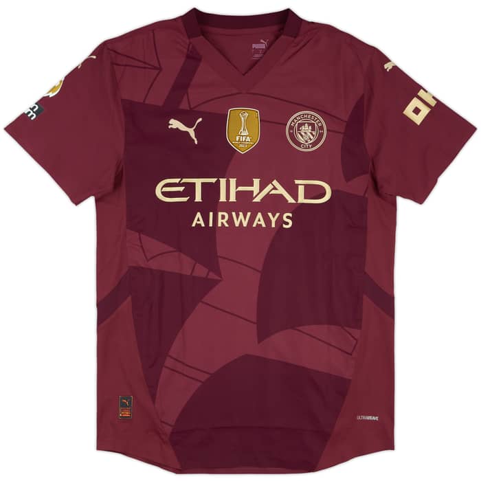 2024-25 Manchester City Match Issue Third Shirt Walker #2