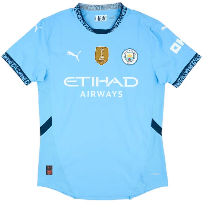 2024-25 Manchester City Player Issue Home Shirt Walker #2