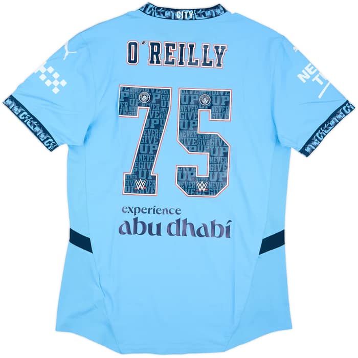2024-25 Manchester City Match Issue Home Shirt O’Reilly #75