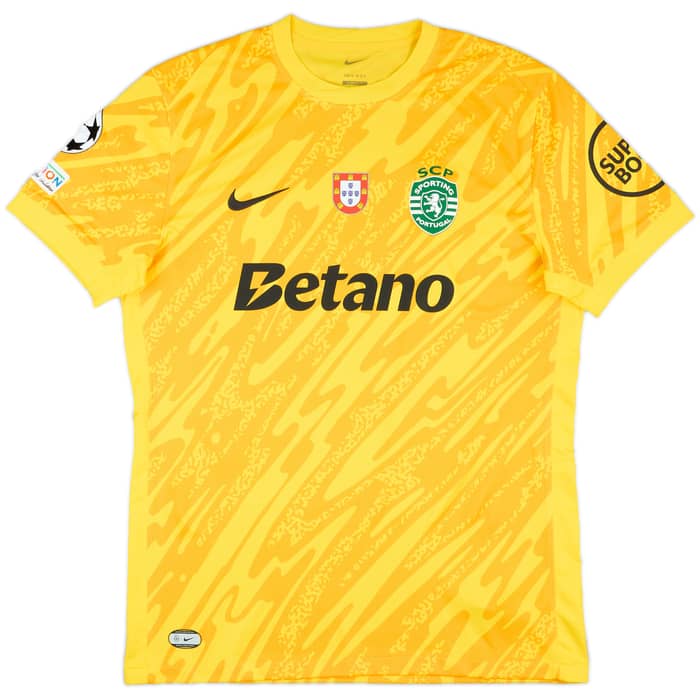 2024-25 Sporting CP Match Issue Champions League GK Shirt Israel #1