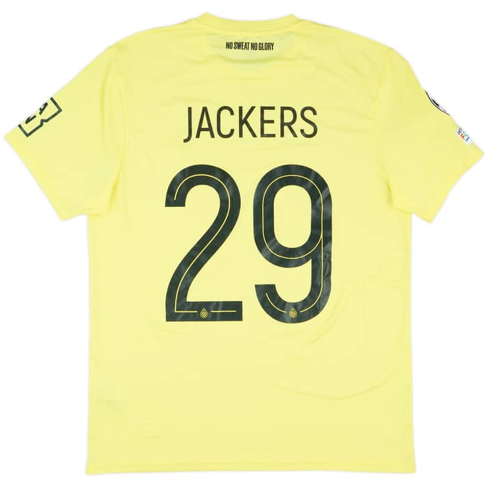 2024-25 Club Brugge Match Issue Champions League GK Shirt Jackers #29