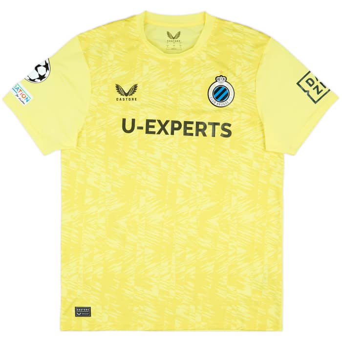 2024-25 Club Brugge Match Issue Champions League GK Shirt Jackers #29