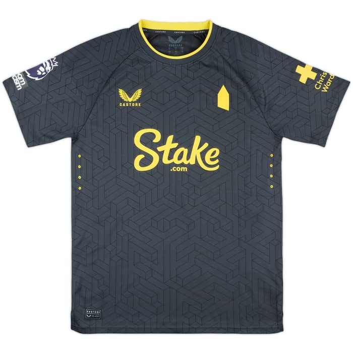 2024-25 Everton Match Issue Away Shirt Harrison #11