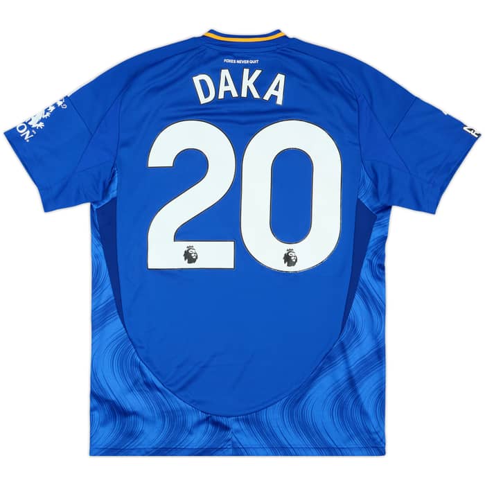 2024-25 Leicester Match Issue Home Shirt Daka #20