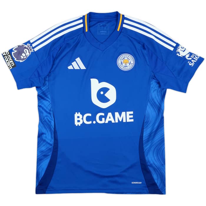 2024-25 Leicester Match Issue Home Shirt Daka #20