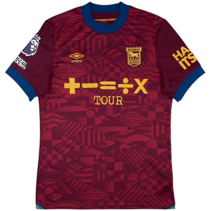 2024-25 Ipswich Match Issue Away Shirt Davis #3