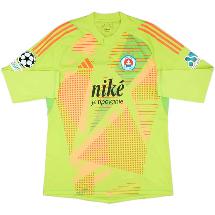 2024-25 Slovan Bratislava Match Issue Champions League GK Shirt Trnovsky #31