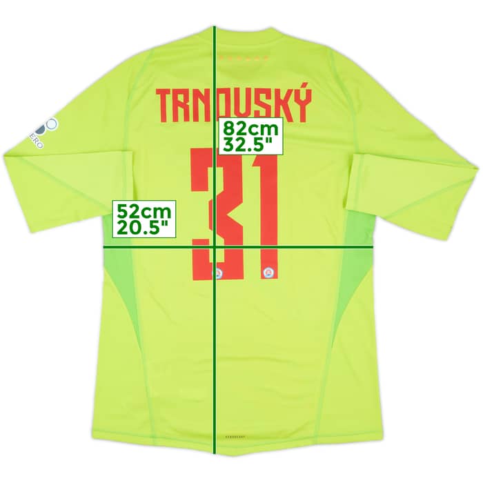 2024-25 Slovan Bratislava Match Issue Champions League GK Shirt Trnovsky #31