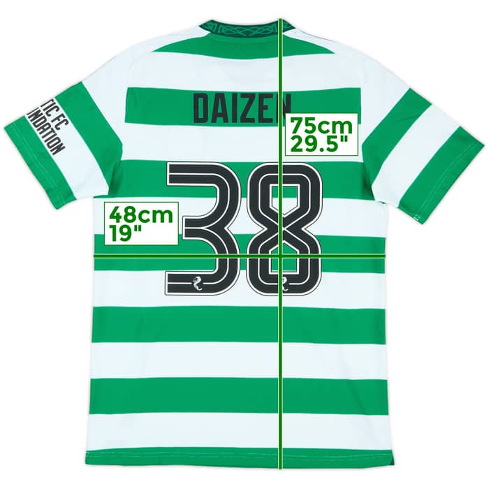 2024-25 Celtic Match Issue Home Shirt Daizen #38