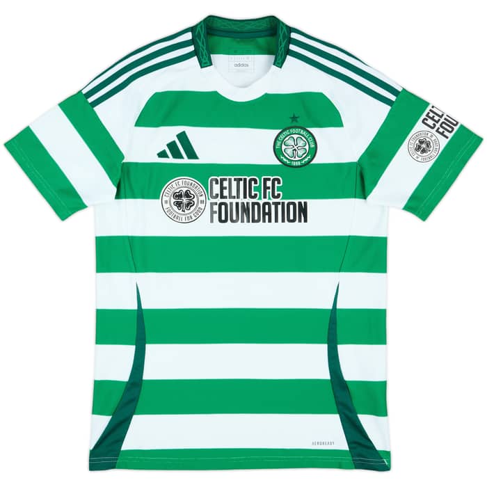 2024-25 Celtic Match Issue Home Shirt O'Riley #33
