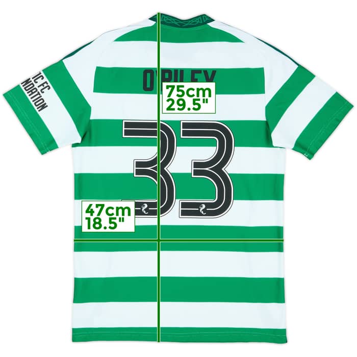 2024-25 Celtic Match Issue Home Shirt O'Riley #33