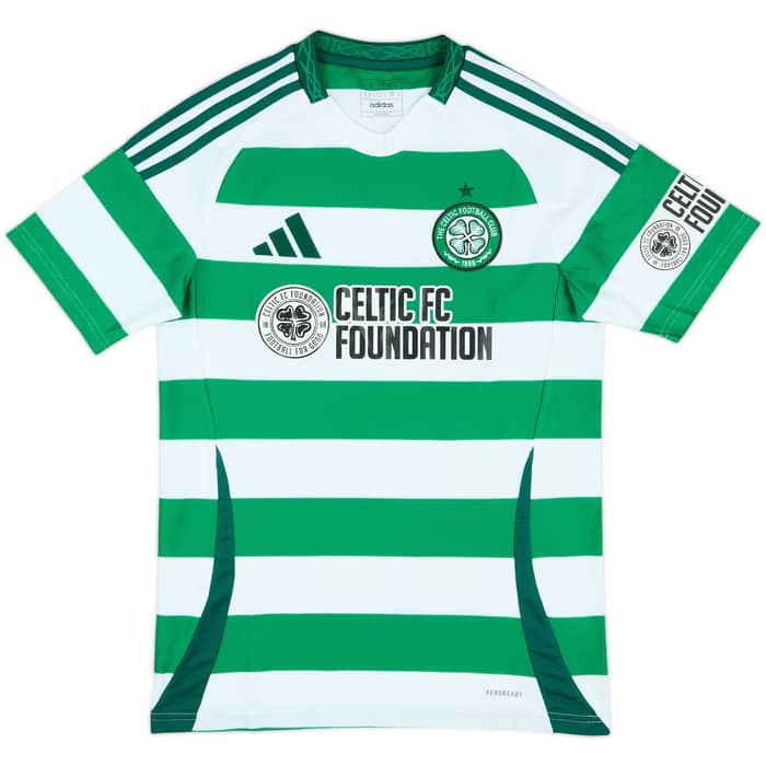 2024-25 Celtic Match Issue Home Shirt Holm #15